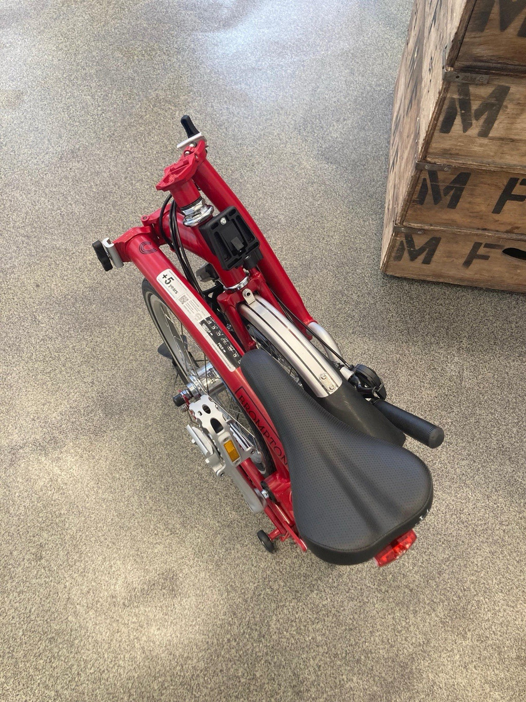 Brompton C Line Folding Bike – Excellent Condition – Barely Used