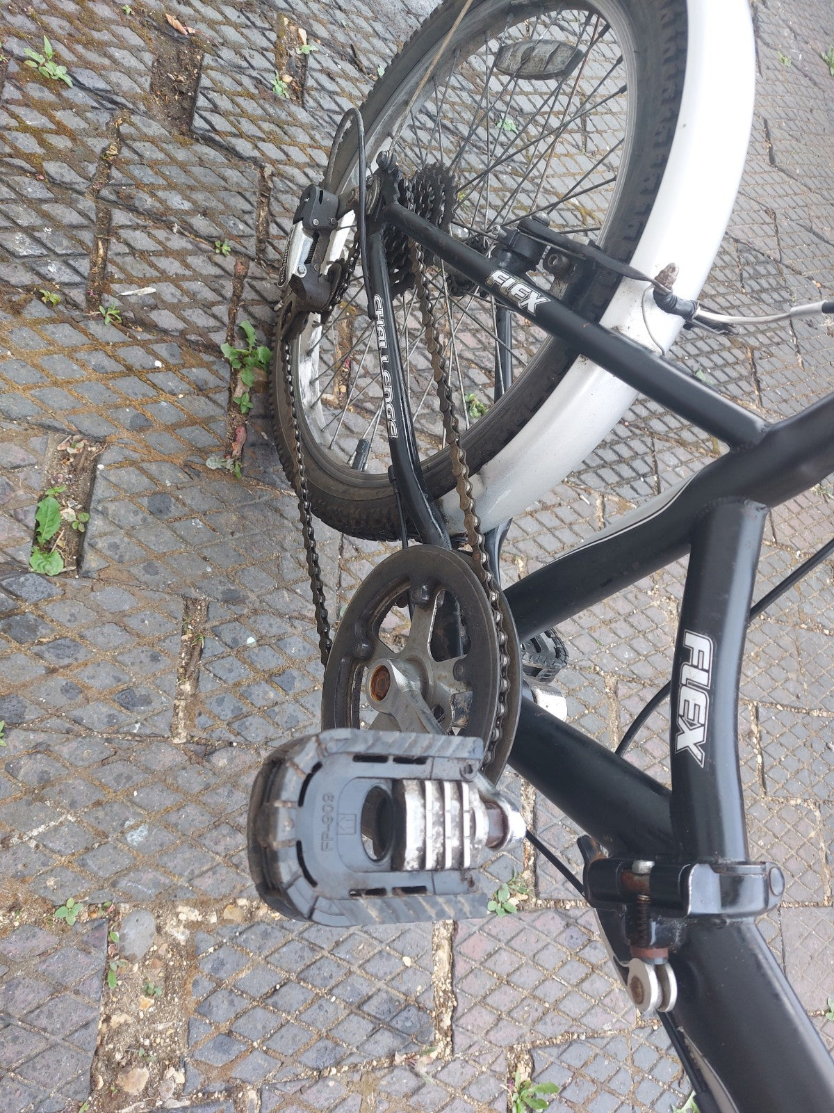 Challenge Flex Folding Bike+2 Lockers+wheel Pump