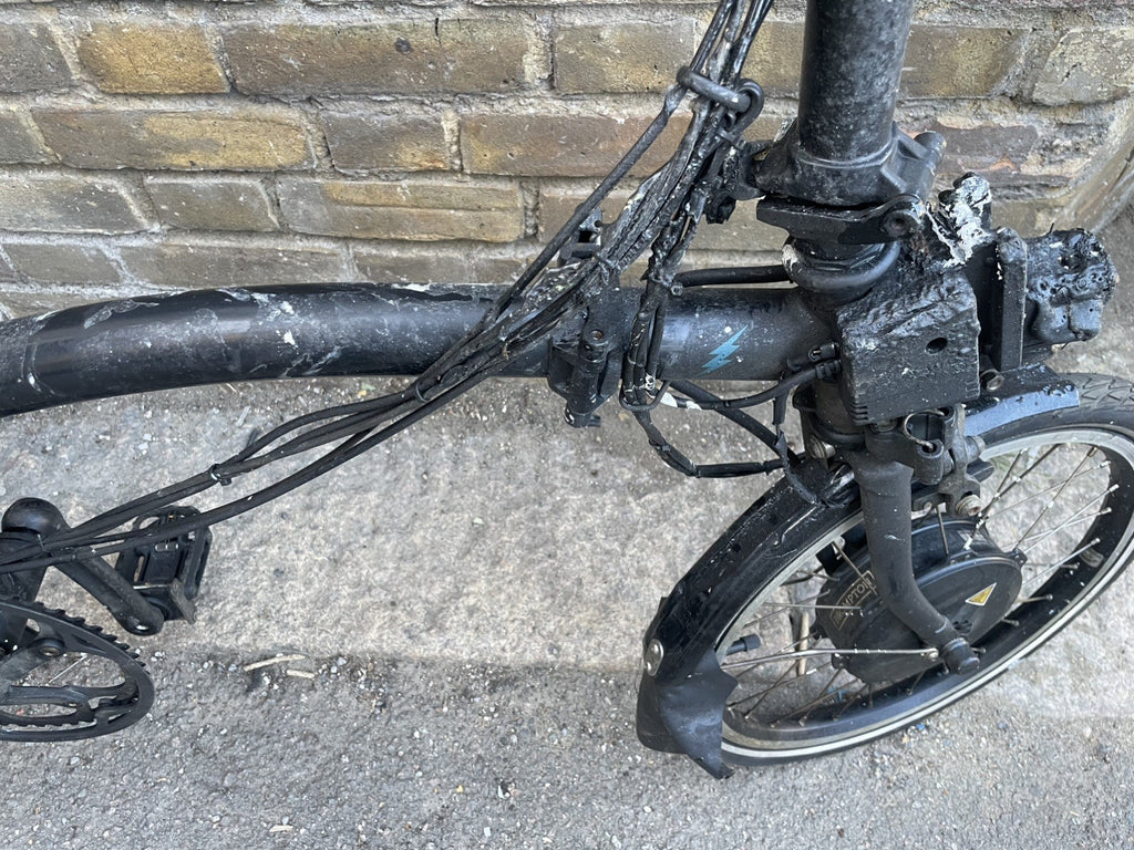 2021 Brompton Folding Bike Battery Fire Spares Repairs