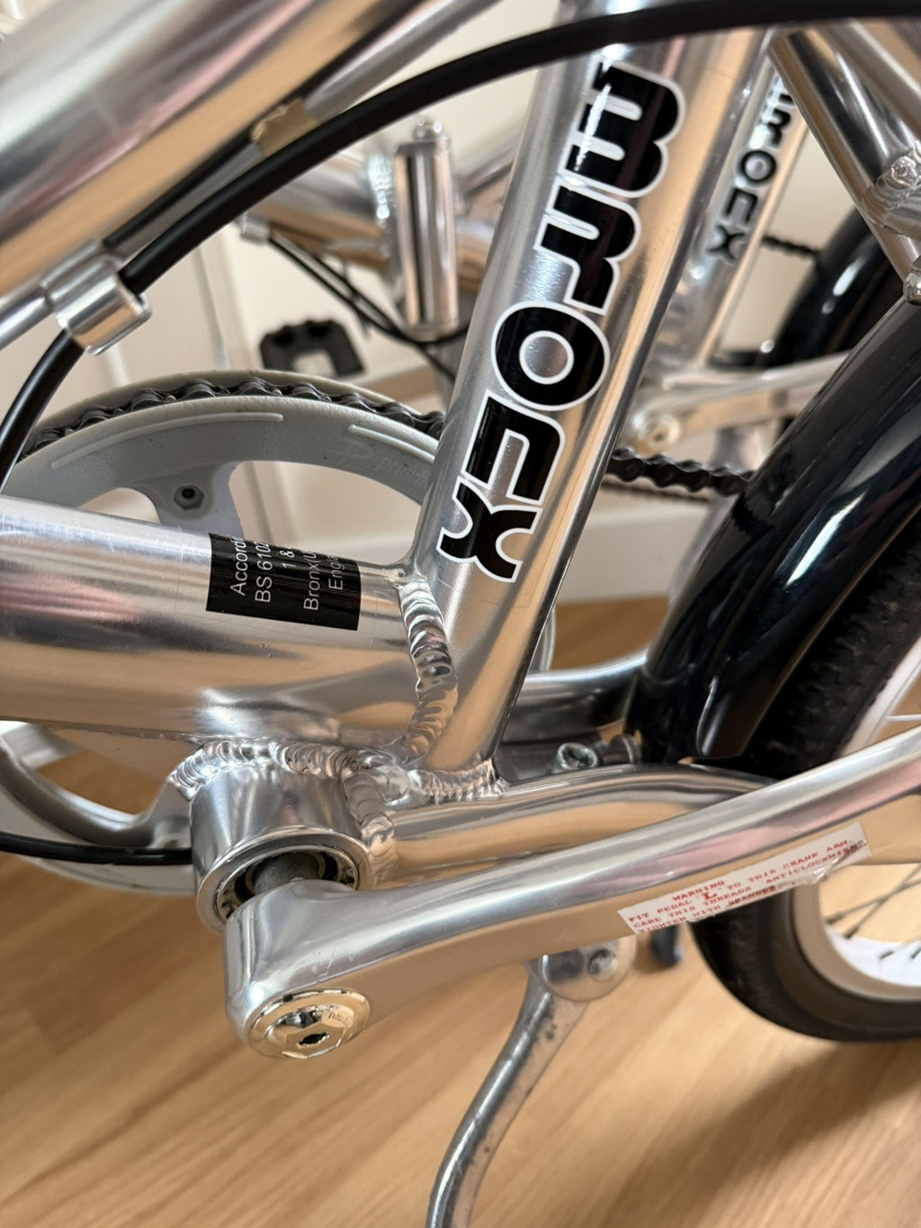 Bronx Velo -City Bike Folding 20 Wheels Aluminium Frame