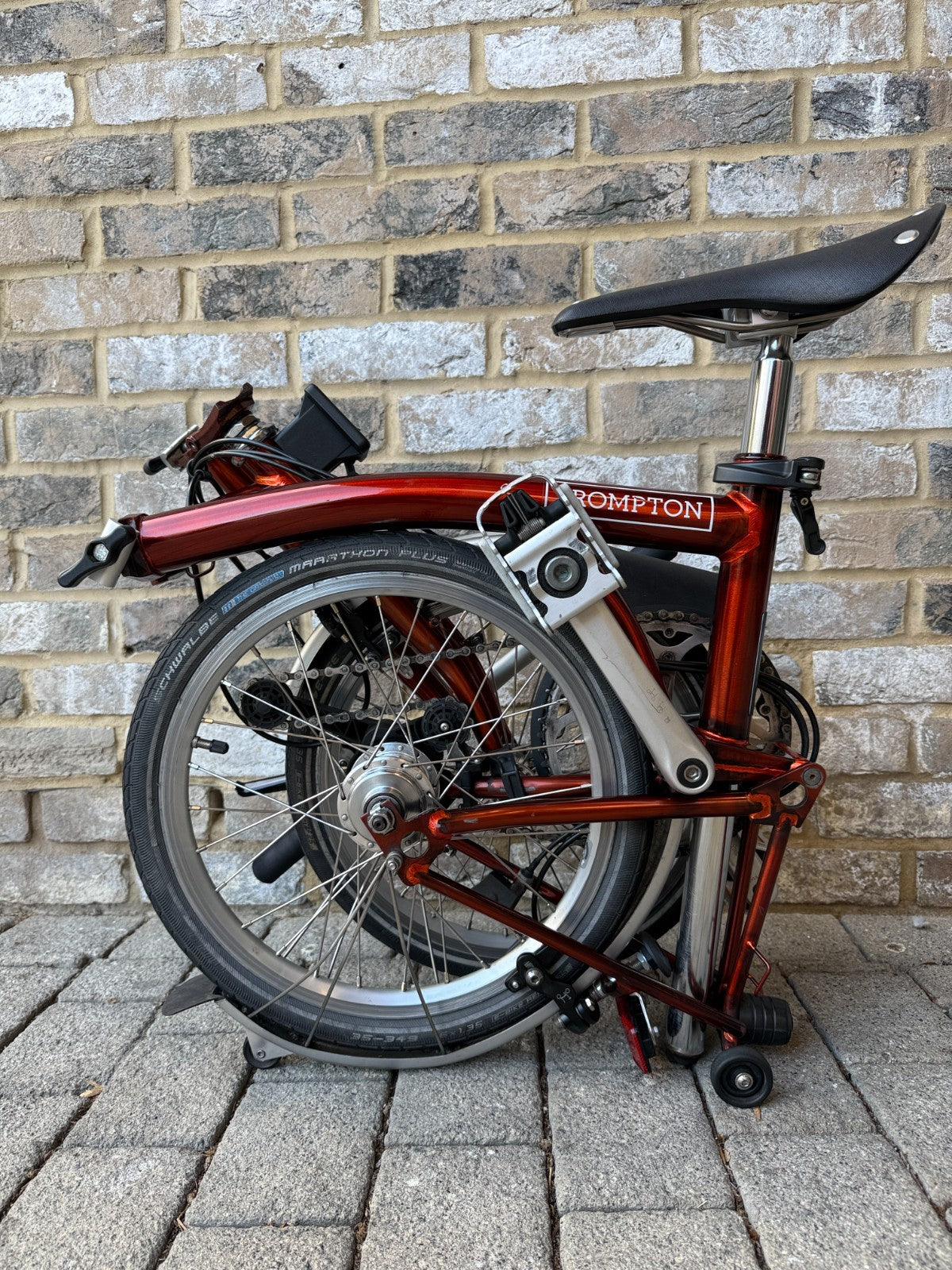 Brompton Flame Lacquer (Full) S6L - C Line 6 Speed Low - RARE - WORLDWIDE SHIP