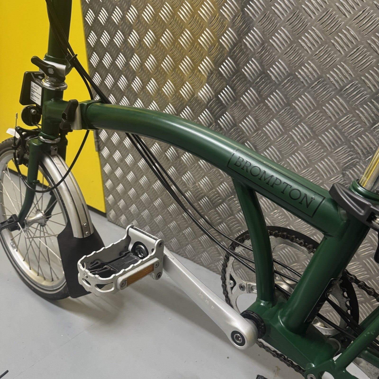 Brompton C Line Explore 2021 Racing Green S Bar Excellent Condition