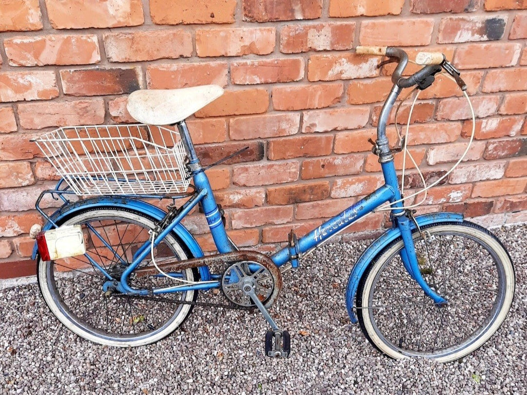 Hercules Compact Folding Bike Retro. for parts repair.
