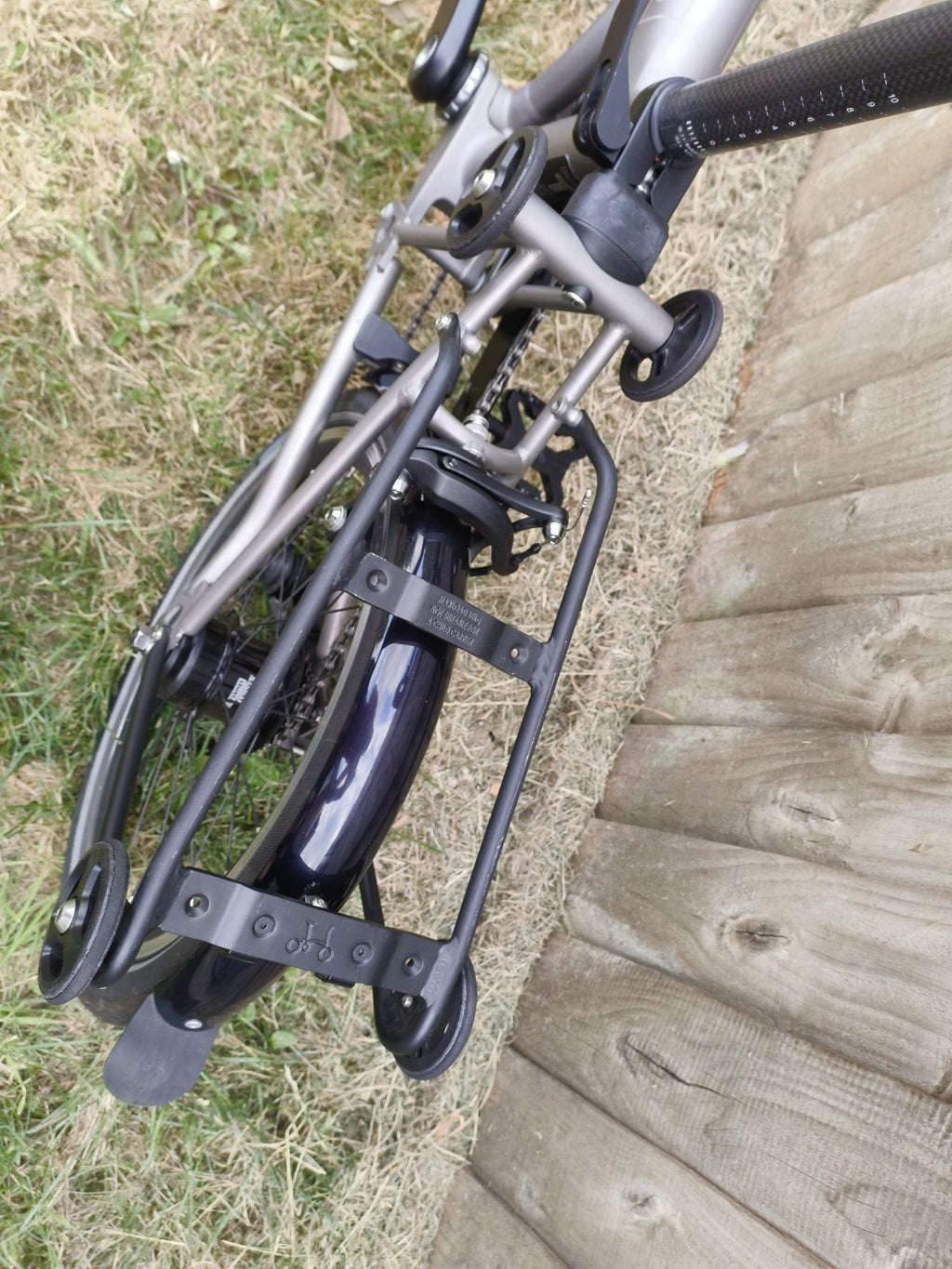 Brompton T Line Titanium Carbon 12 Speed  Folding Bike