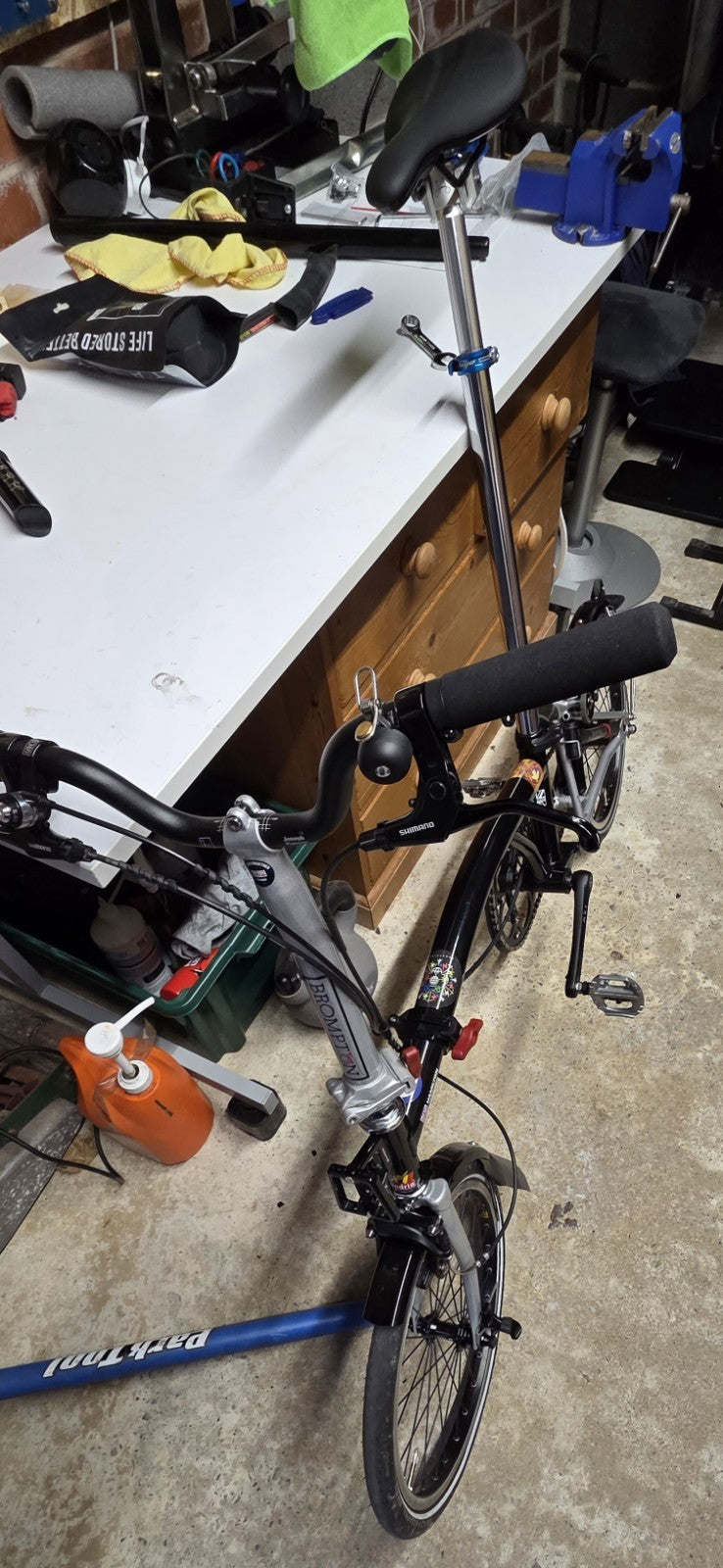 Brompton M3L Folding Bike - Serviced Condition