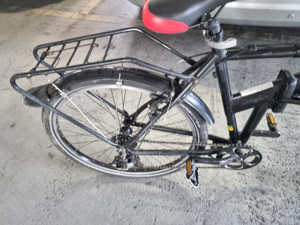 Dahon  700 Folding Bike Wheel 26-inch bkackn Aluminum Frame what U C I what uget