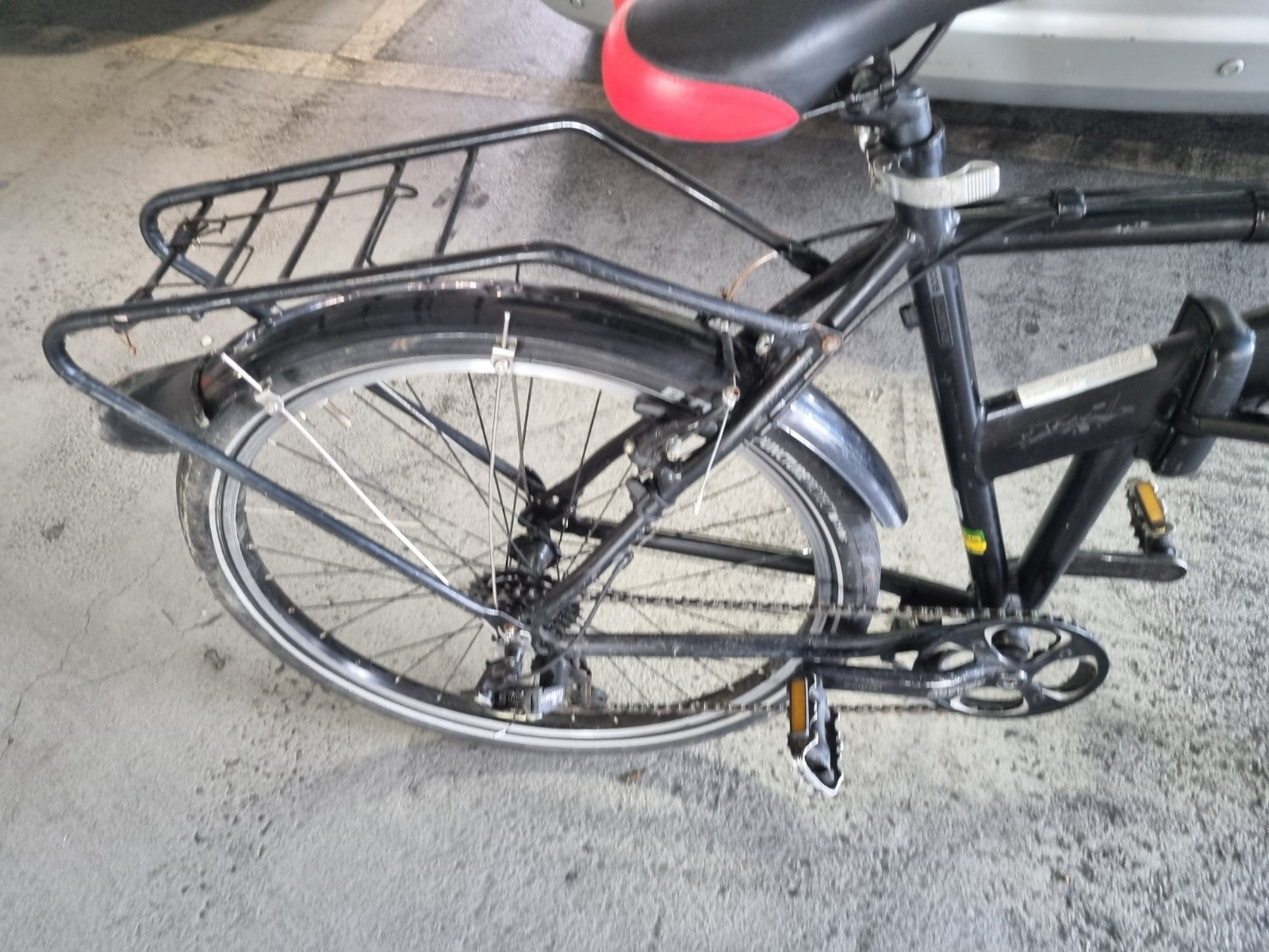 Dahon  700 Folding Bike Wheel 26-inch bkackn Aluminum Frame what U C I what uget