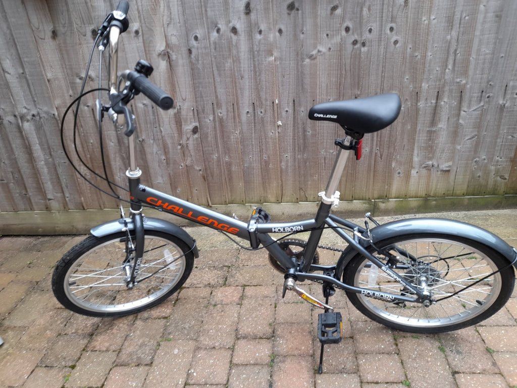 Holborn Challenge 20-inch Wheels Folding Bike Unisex With 6 Gears.
