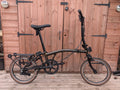 Brompton C Line Explore 6-Speed Black Lacquer Mid