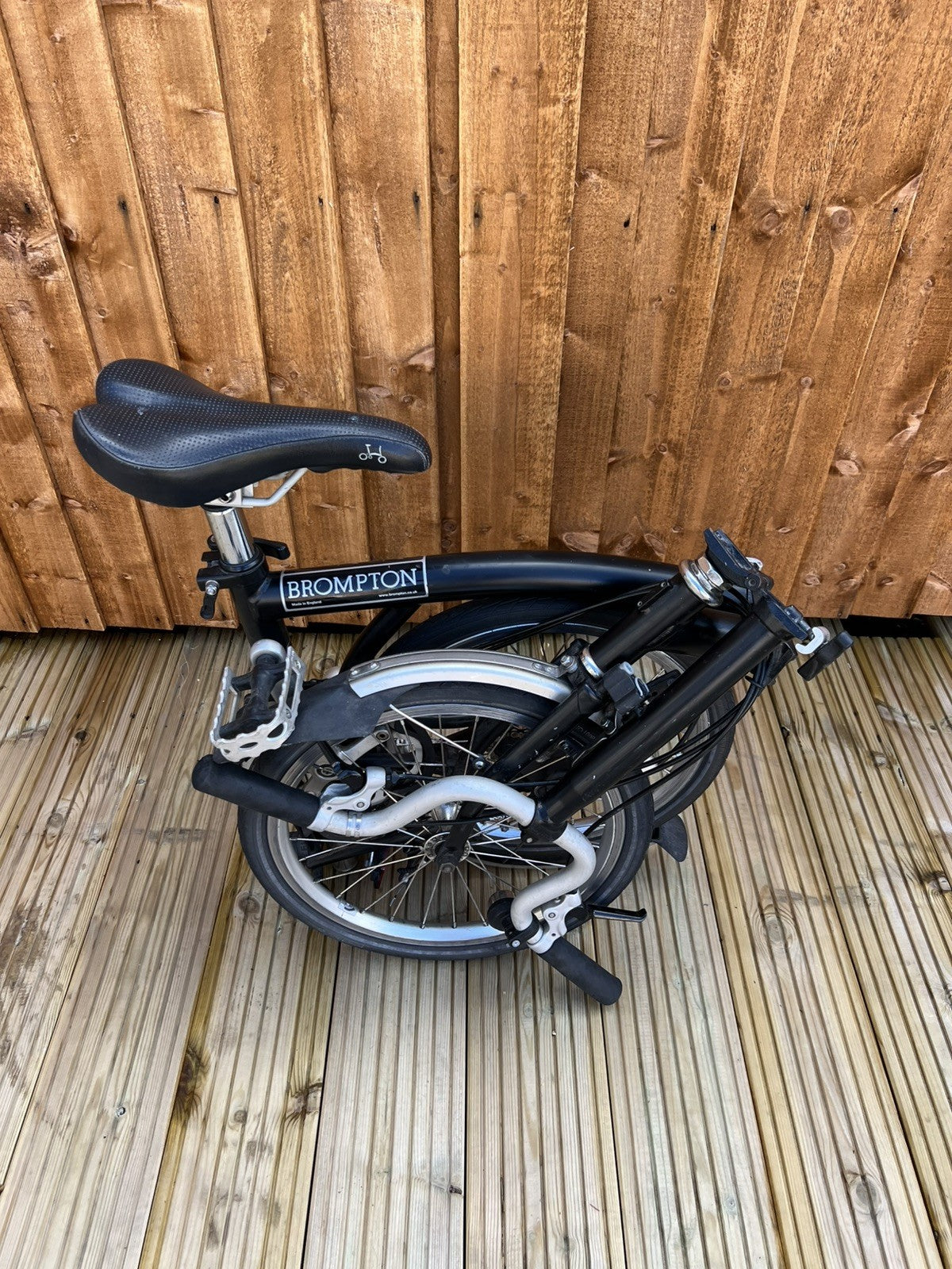 Brompton Bike Black Folding M3L 3 Speed - ✅ FREE & FAST DPD Delivery🚚