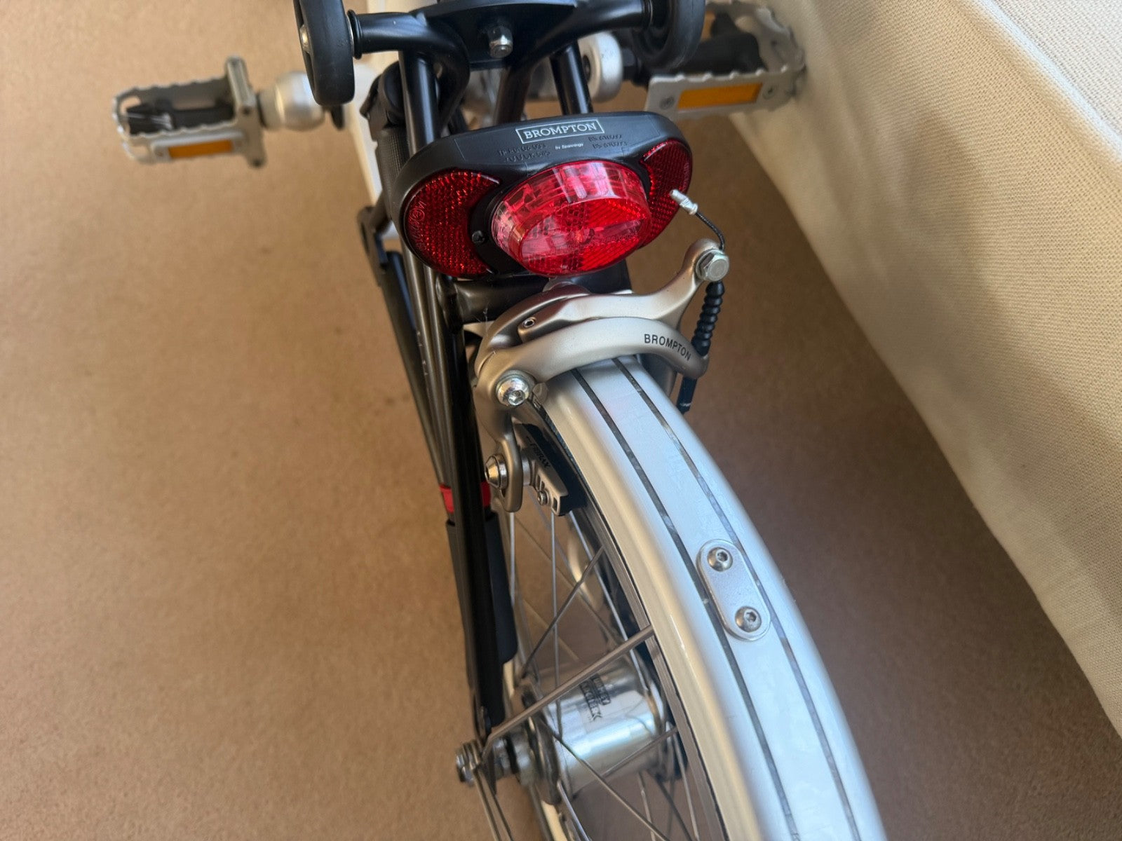 brompton M3L folding bike used only a handful of times, special factory order..