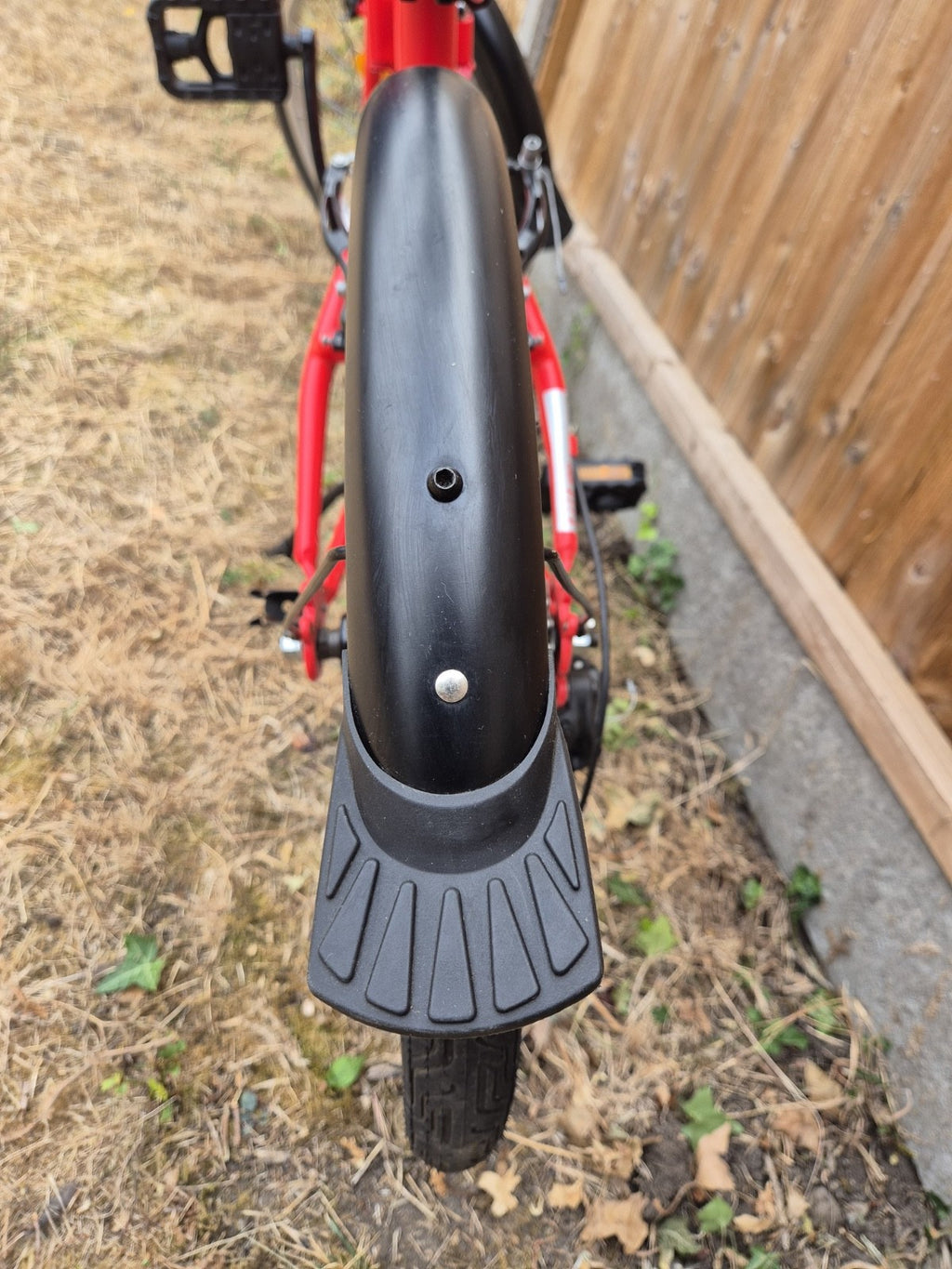 Decathlon BTWIN Tilt 120 Red Folding Commuter Bike