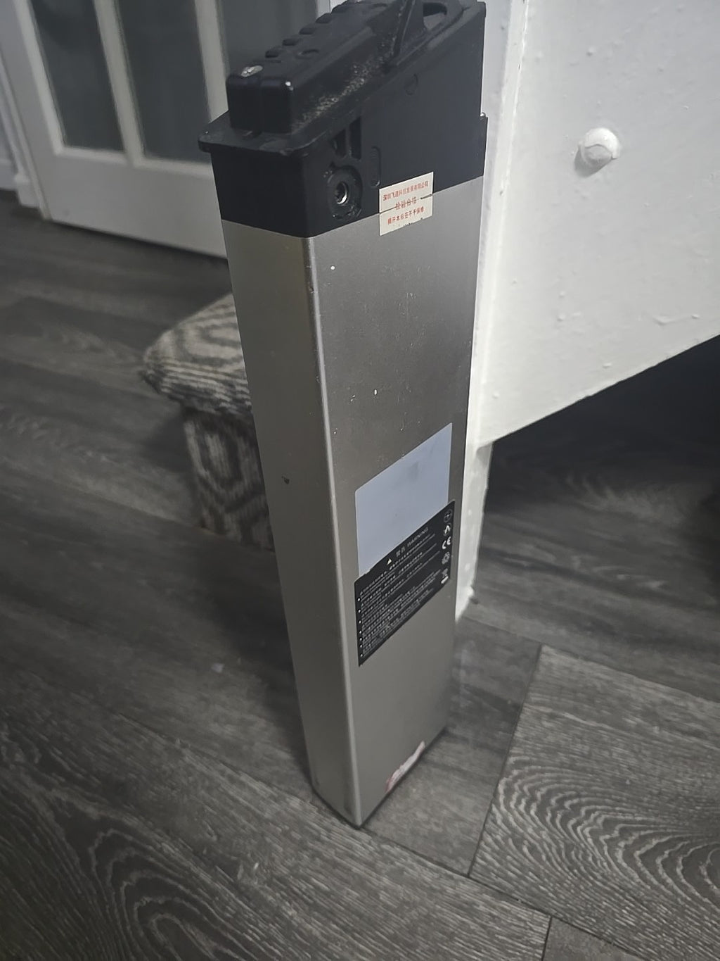Grey Colour's And Electric Bike Battery