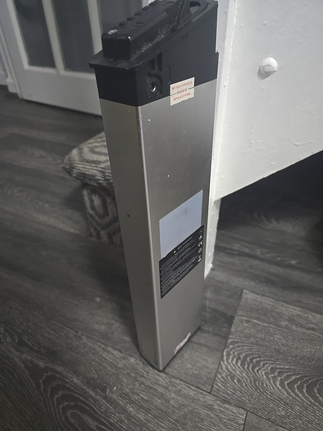 Grey Colour's And Electric Bike Battery