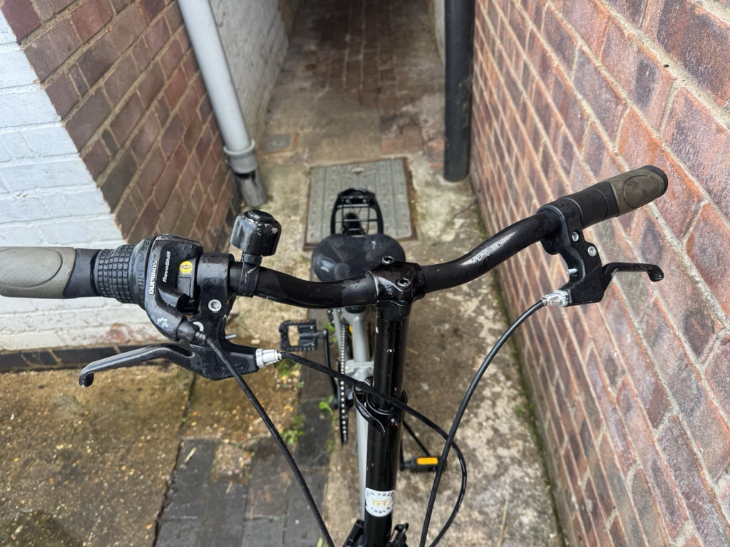 Raleigh Evo Two 20in Folding Bike 6 Speed V-Brake Rack Mudguards Grey Black