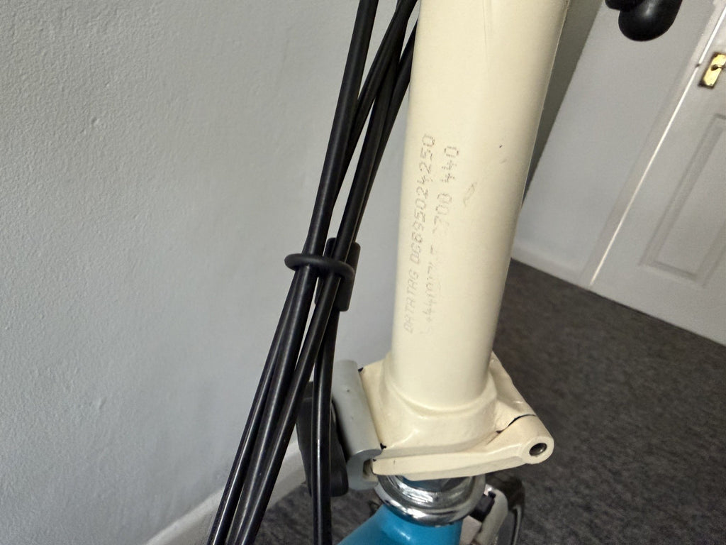 Brompton C Line M6R (6 Speed) folding bicycle - Blue (Excellent Condition)
