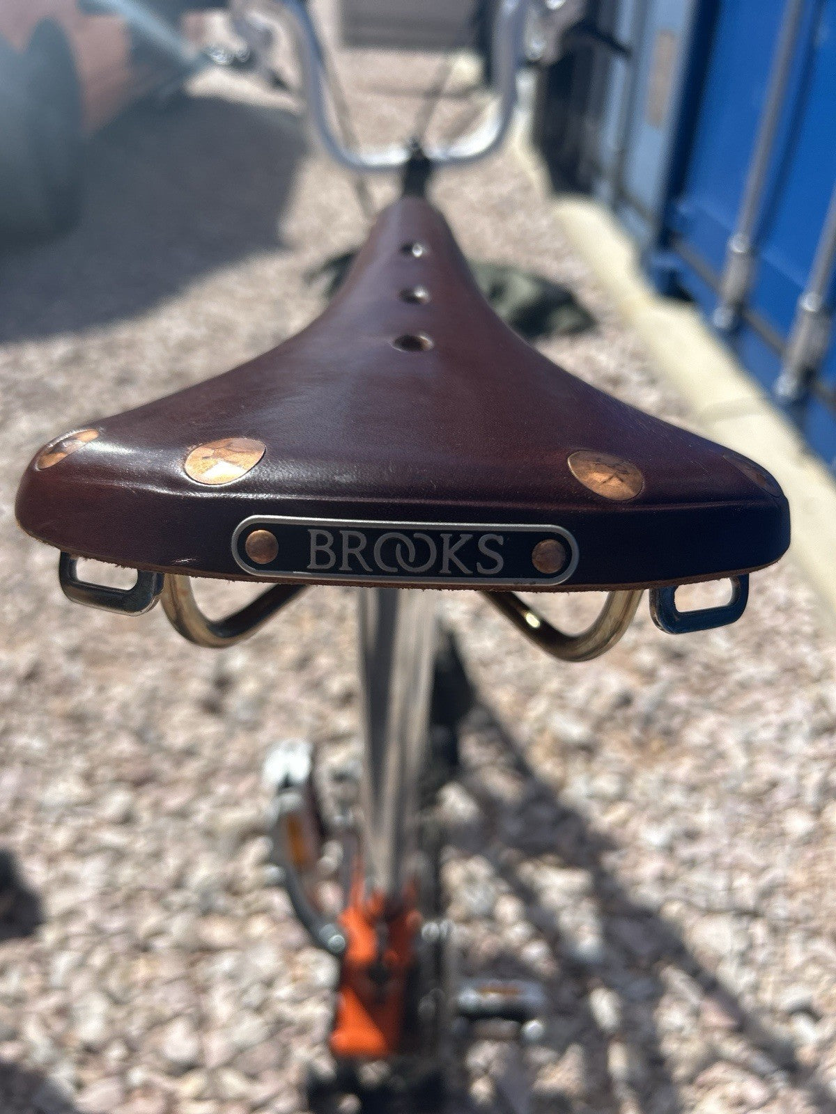 Brompton M6L (2013) Bright Orange + Brooks Saddle + Storage bag - Hardly Used