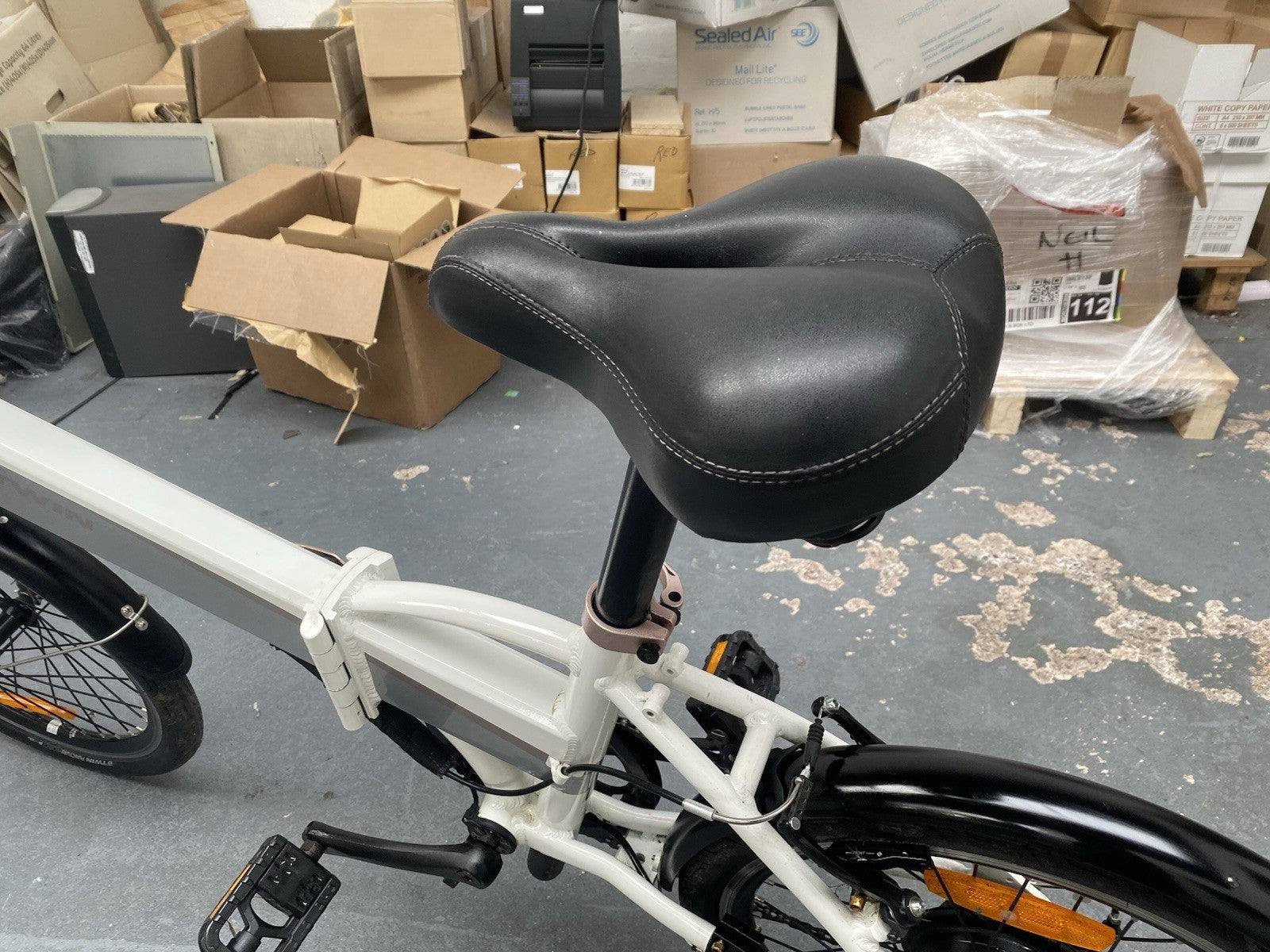 B’twin Folding Bike electric e-bike
