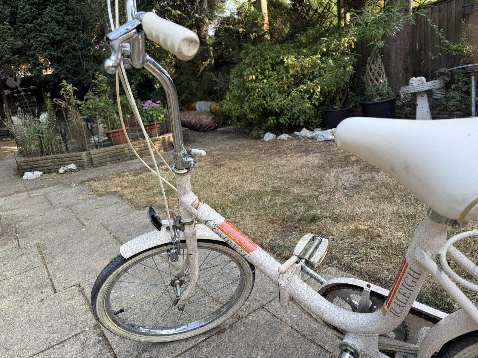 The Raleigh compact folding bike