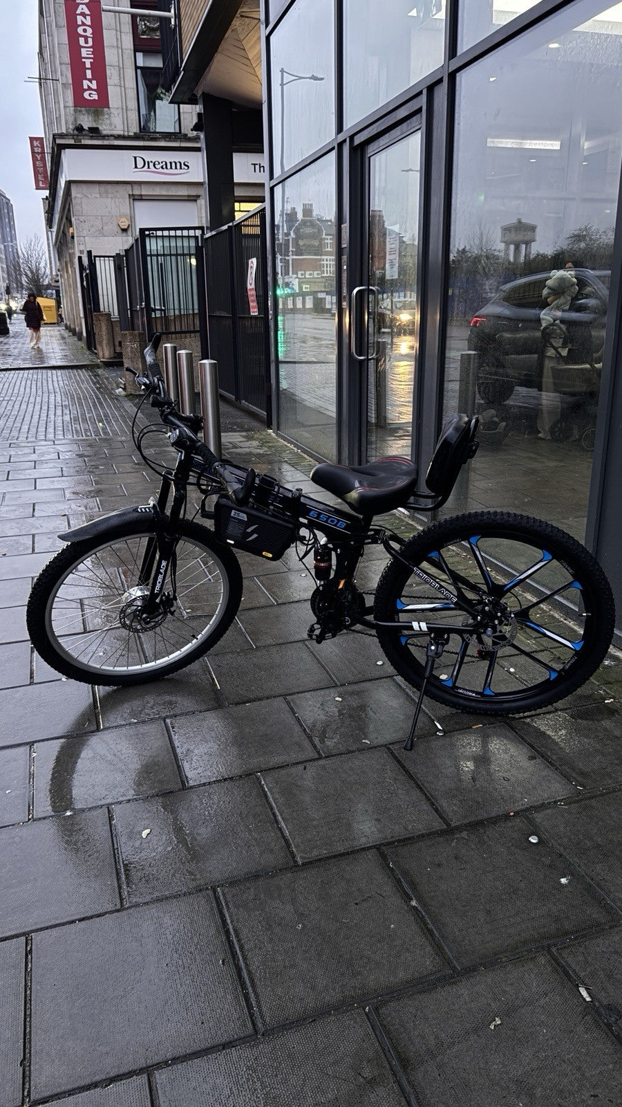 Folding Mountain Bike 27.5" Swytch GO++ 60 Miles Mint Condition