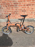 Brompton S6L Folding Bike 6 Gears Amazing Condition with Lots Of Extras