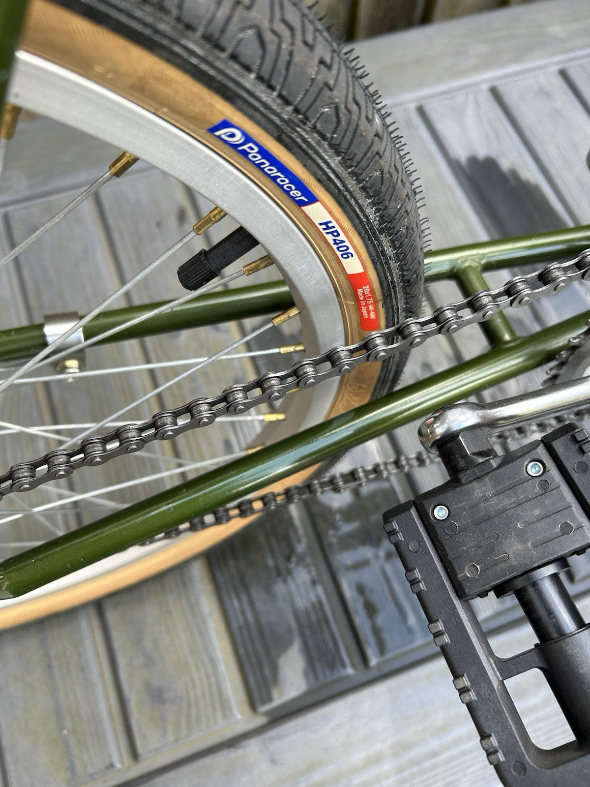 Vintage 1974 Raleigh Stowaway Folding Bike - Café Cruiser Retromod