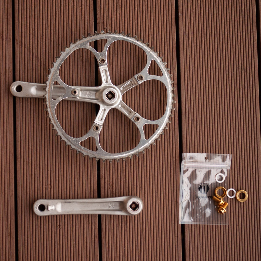 Brompton Crankset Crank 60T TA Specialites Ti Parts Workshop Ti Crank Bolt Set