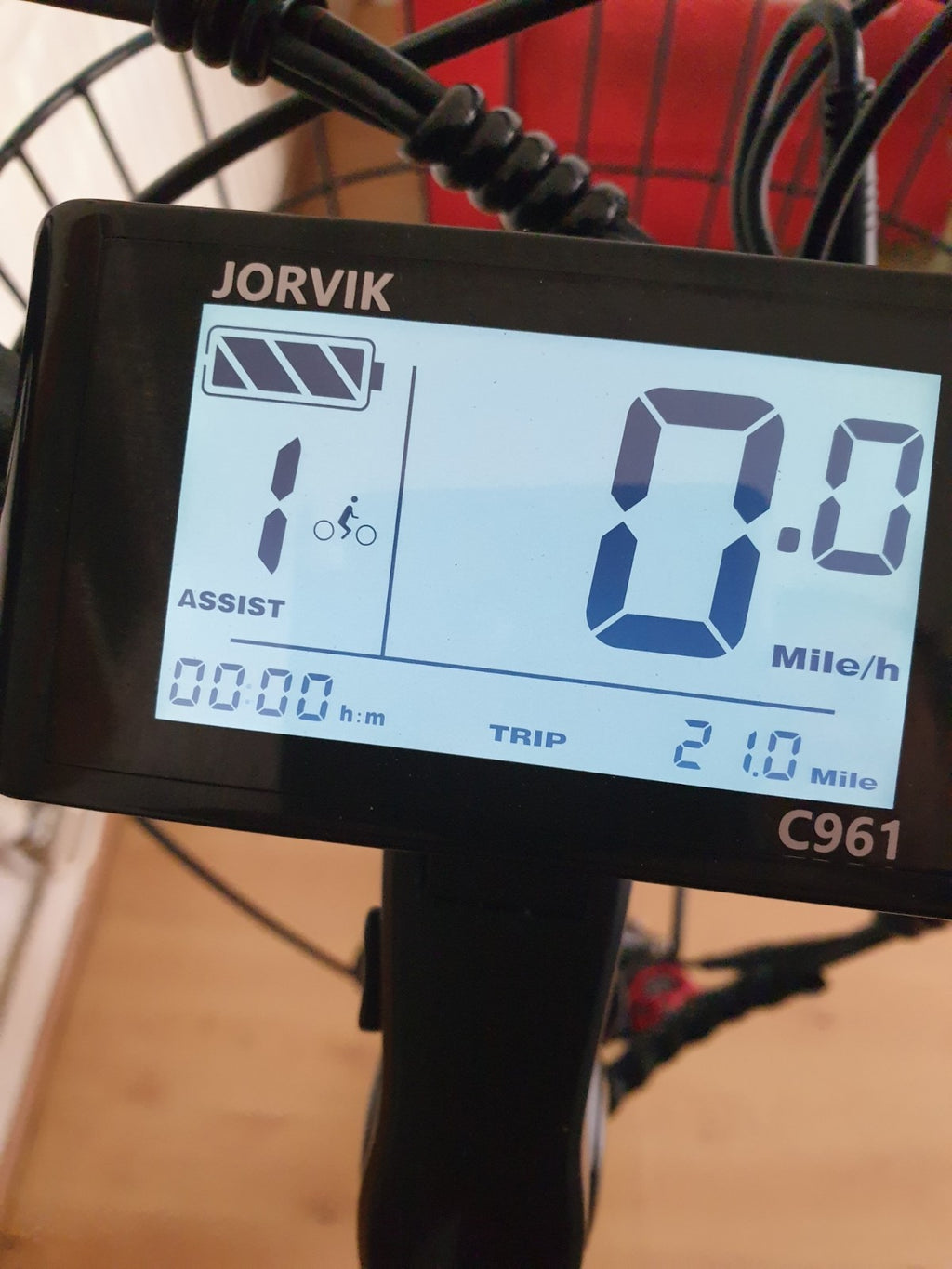 Jorvik Electric Folding Tricycle Elite Trike