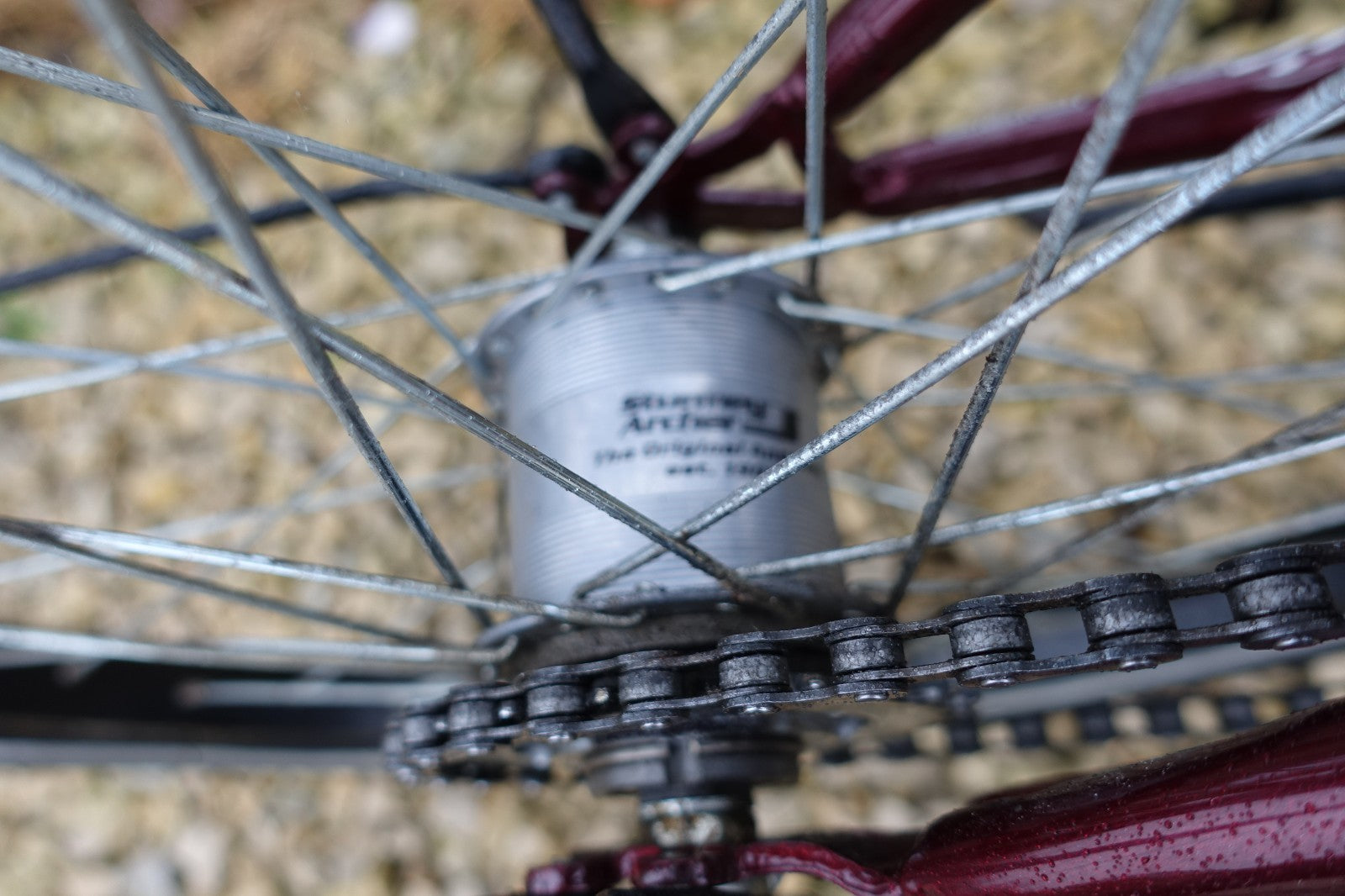 Avocet Axiom 3 Reflex Lightweight Folding Bike Sturmey Archer Gears