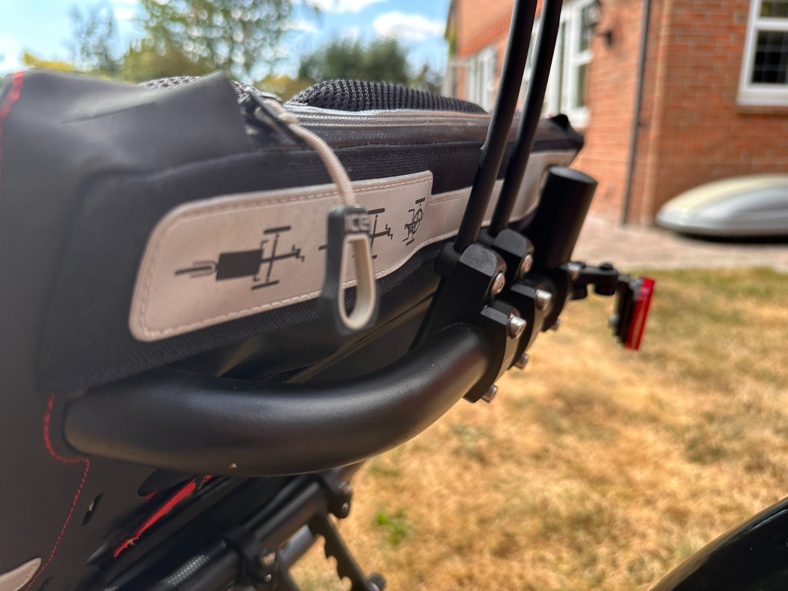 ICE Sprint X Tour folding recumbent adult trike - great condition, just 98 miles