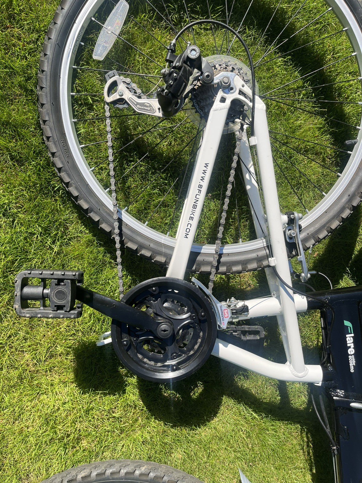 FOLDING Mountain Bike Ecosmo of 26" Wheel 21 Speed Shimano FANTASTIC CONDITION