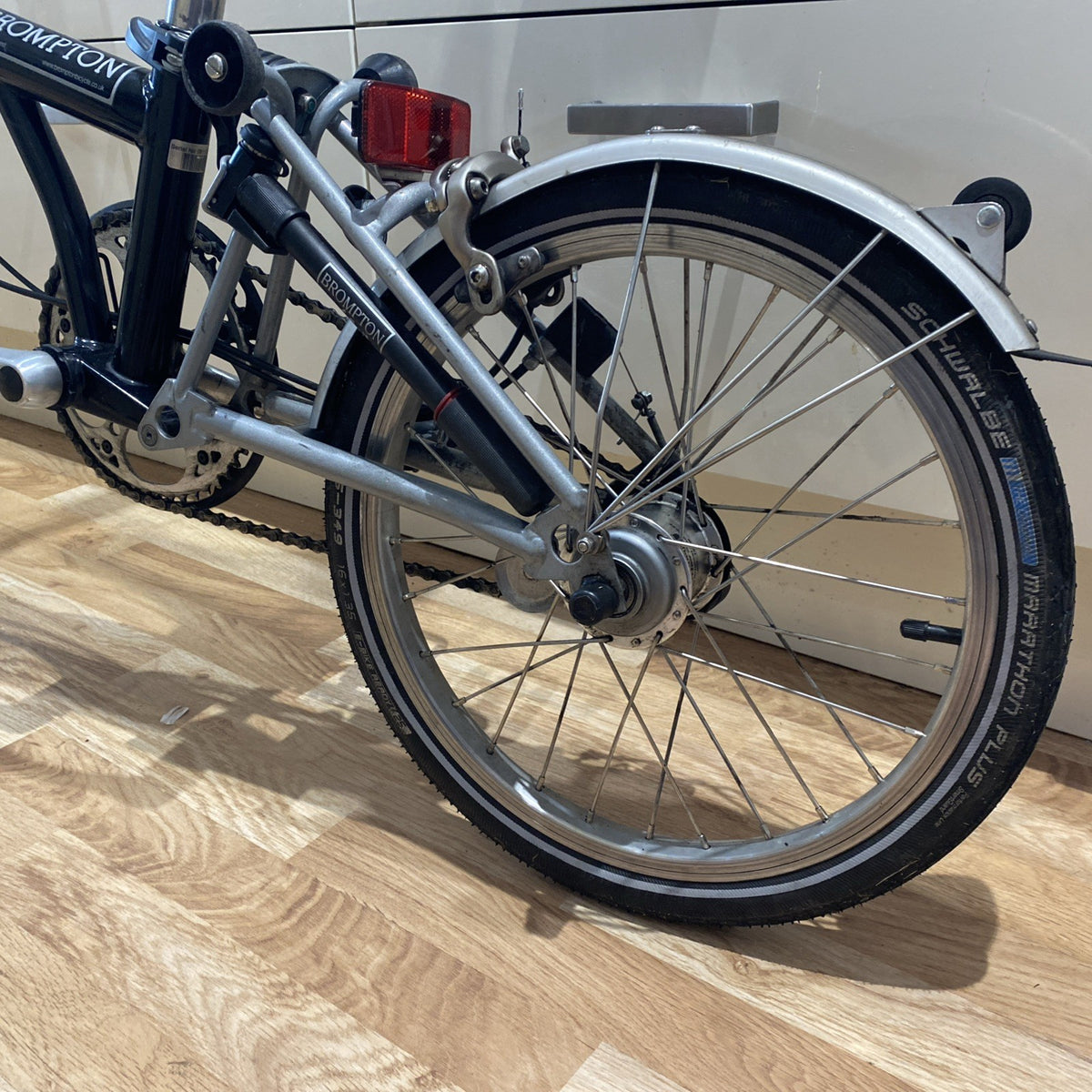 Brompton Folding Bike 3-Speed, Black. Good Condition, Lightly Used.