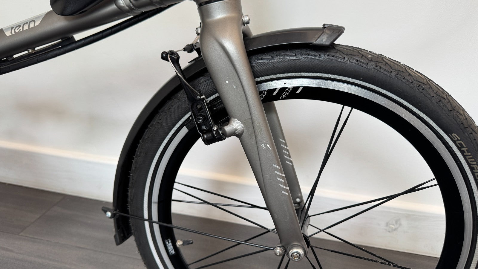 Tern BYB S11 Folding Bike 20" wheels Matte Silver color Folding Bike RRP £2300
