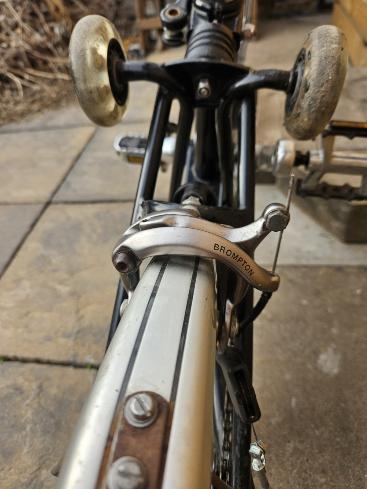 Brompton Folding Bike - 3 Speed - Good Condition - Black - Read Notes