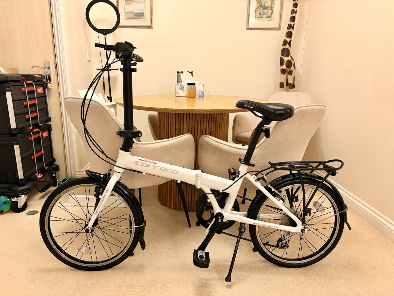 Carrera Transport Folding Bike 20” Shimano 8 Speed – Excellent Condition