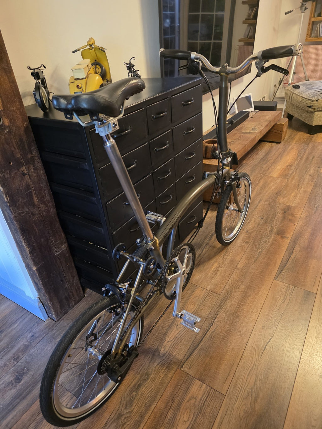 Brompton  RAW LACQUER  2 SPEED