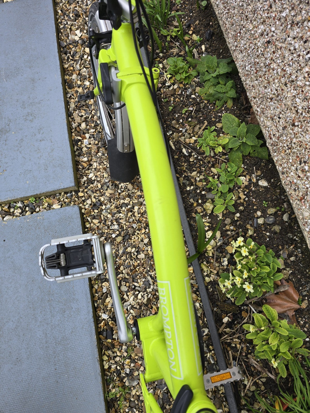 Brompton C Line in Lime green