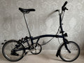 2019 Brompton M3L folding bicycle C Line Equivalent in Tempest Blue - Used