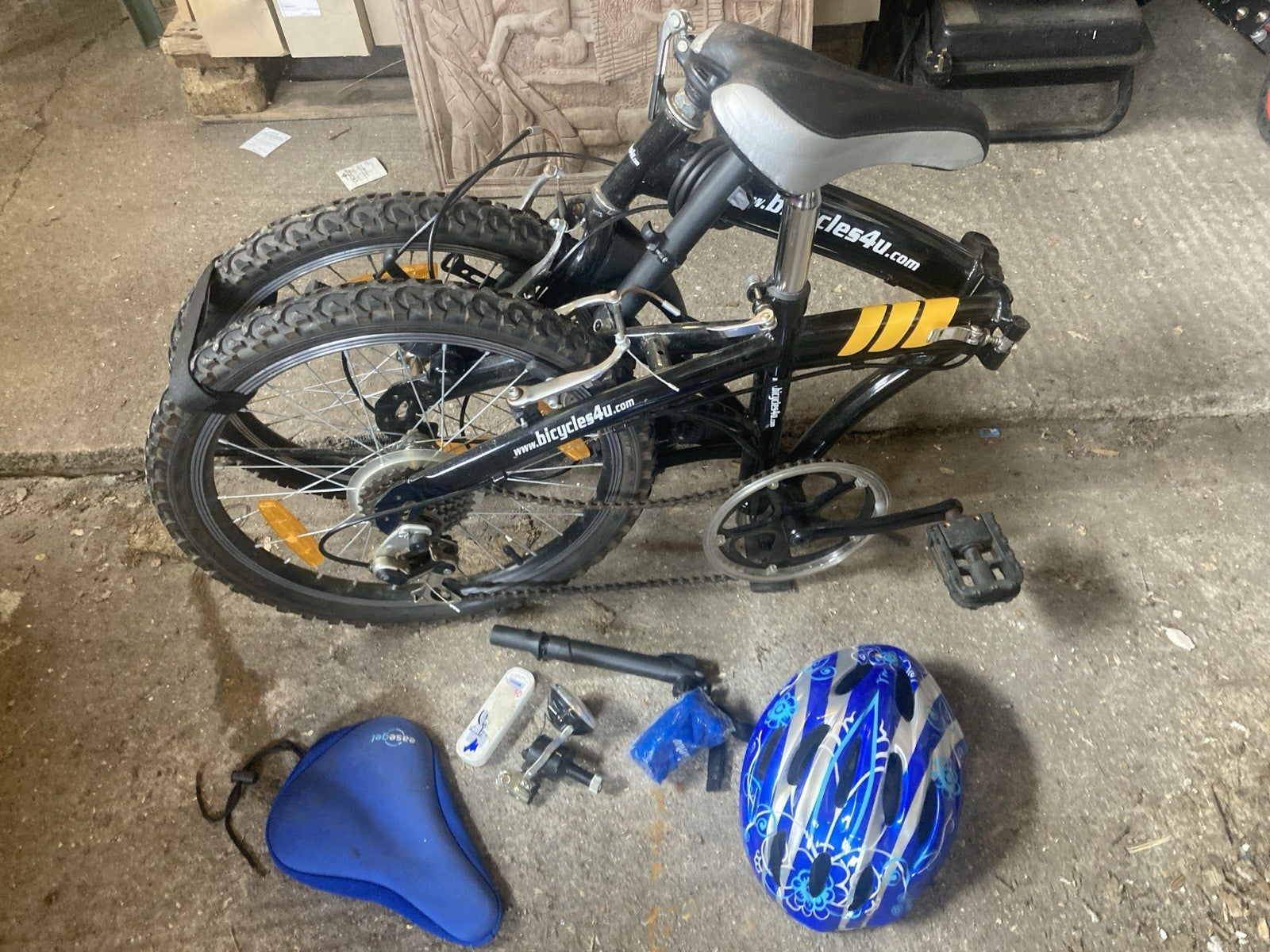 Folding Bicycle USED With Accessories