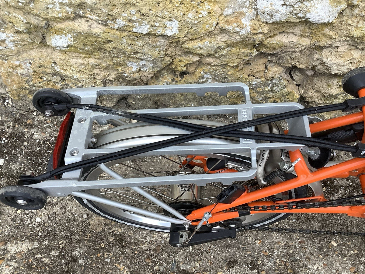 Brompton M3R Folding Bike - Orange - UK DELIVERY