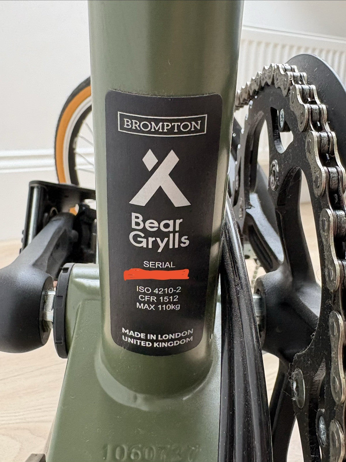 Brompton x Bear Grylls C Line Explore Special Edition
