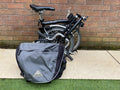 Brompton Folding Bike 3-Speed comes with front bag.