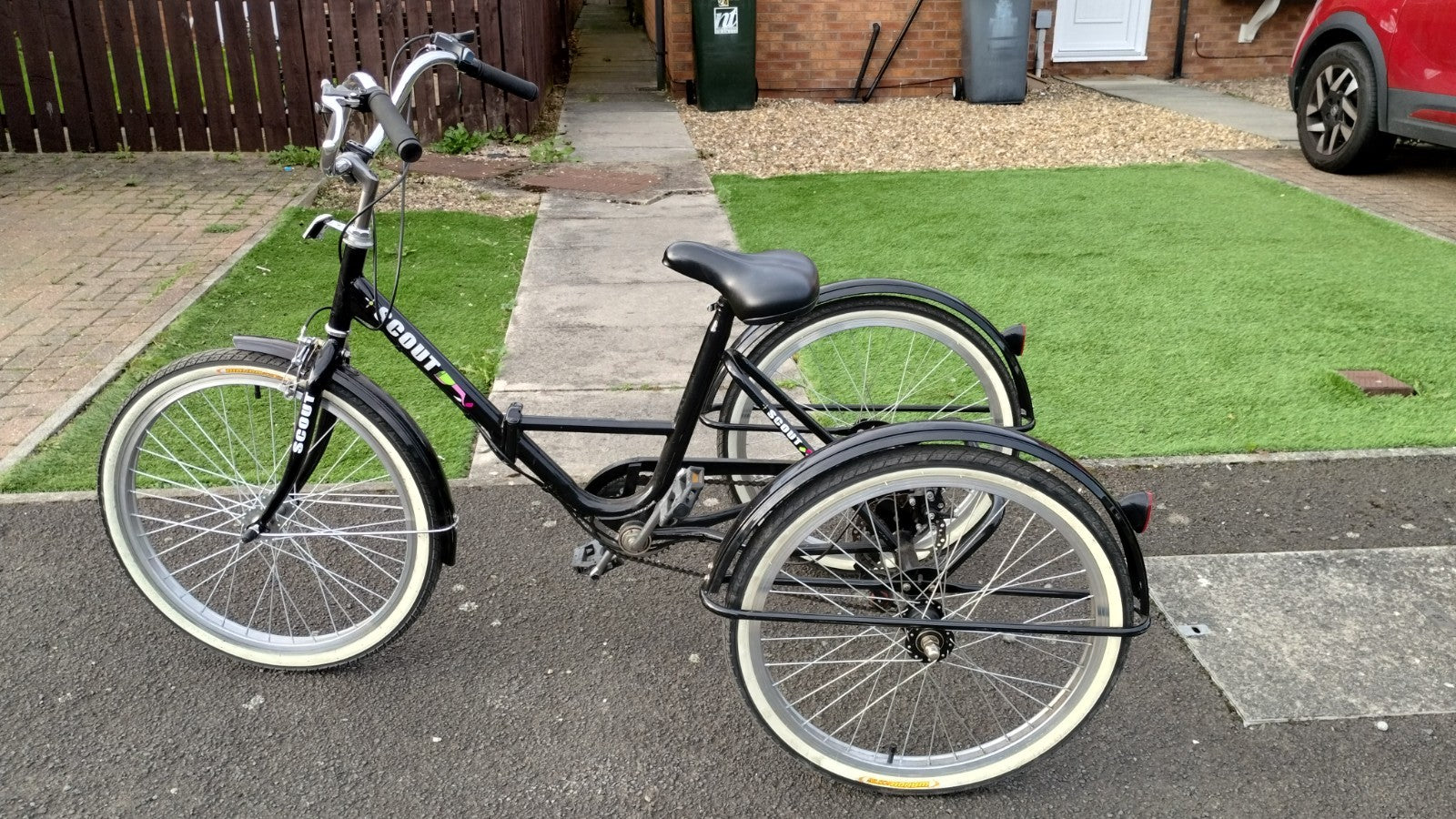 Adult Folding tricycle used - six speed - in very good condition.