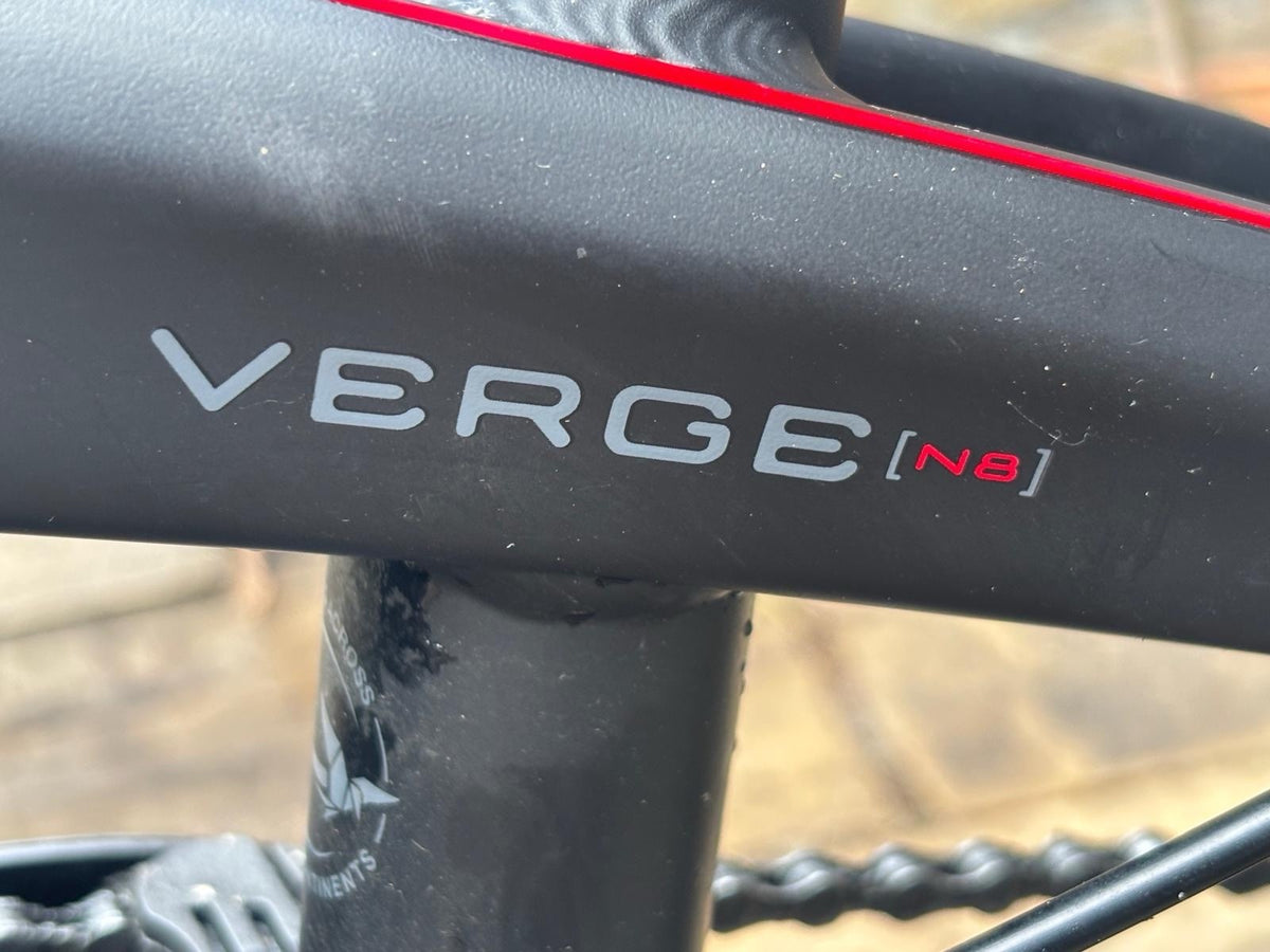 Tern Verge N8 Foldable Bike In Black