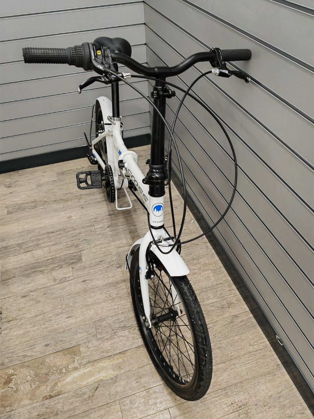 Cross CRF300 Folding Bike 20” Shimano 7 Speed Compact City Commuter Bicycle