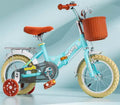 Unique Kids folding bike bicycle with removable Rack & Basket - 12/14/16/18 inch