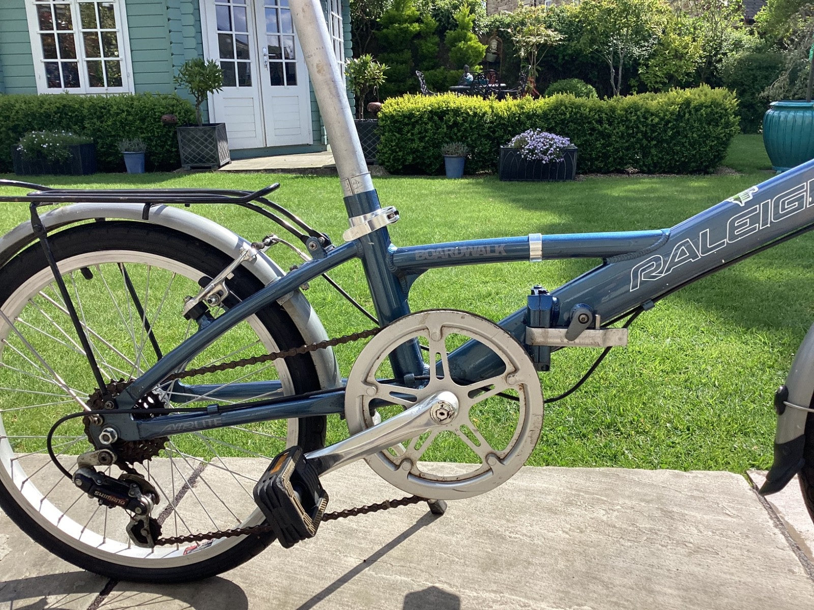 Raleigh Boardwalk Alloy Folding bike,good condition.