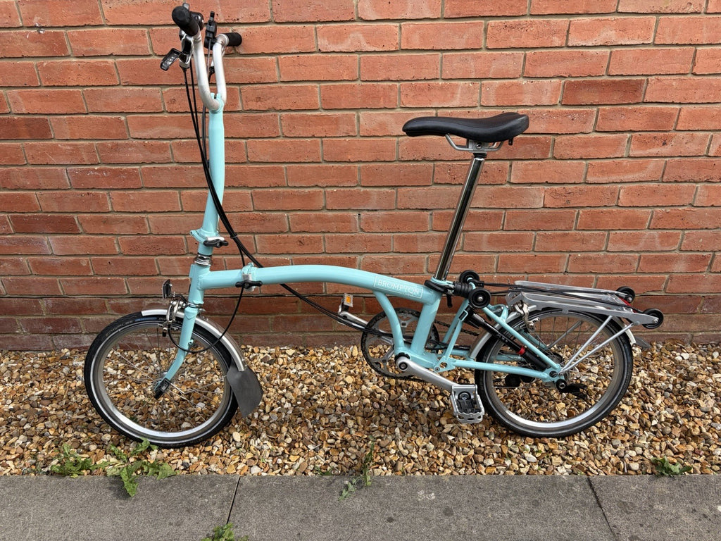 Brompton Folding Bike 6 Speed Green