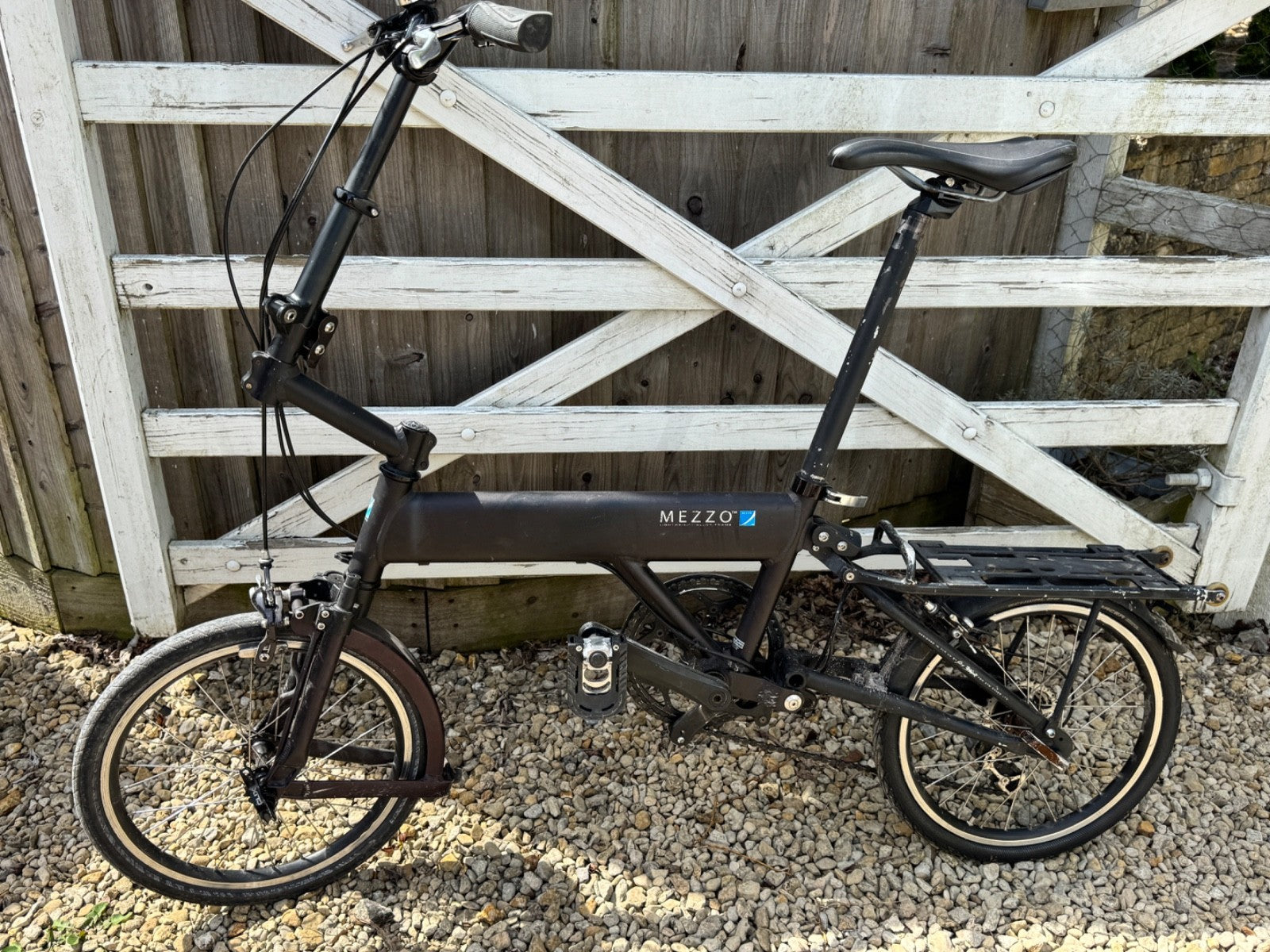 Mezzo D9 Folding Bicycle Cycle Bike with Lamaki:Lab carry bag