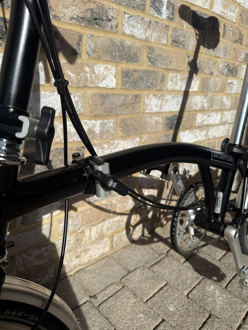 Brompton Black C Line 6 Speed Mid Handlebar - M6L - Worldwide Shipping